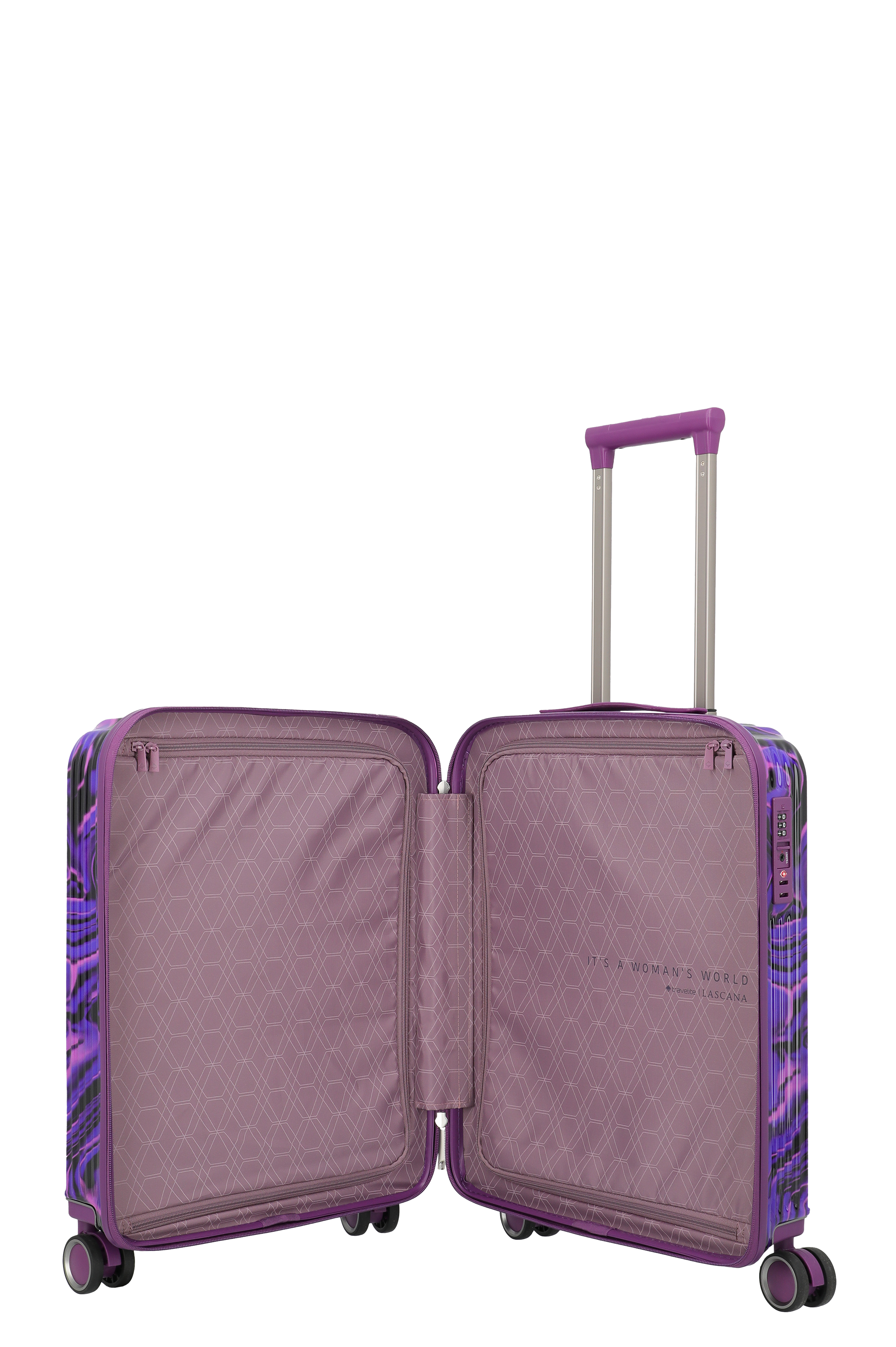 LASCANA Edition Hartschalenkoffer Größe S (55 cm) in Lila